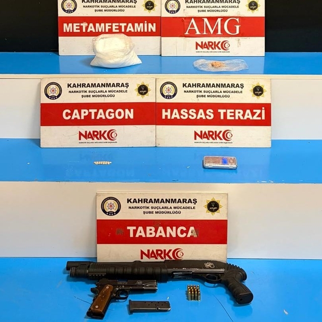 Kahramanmaraş'ta uyuşturucu operasyonu: 1 tutuklama