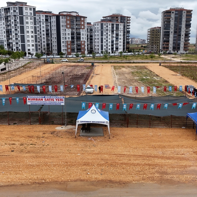 Şahinbey'de kurban satış ve kesim yerleri belirlendi