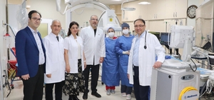 GAÜN Çocuk Hastanesi'nde bölgenin ilk pediatrik EPS ünitesi hizmete girdi