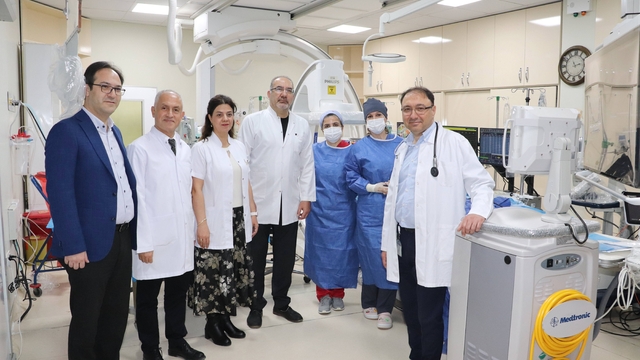 GAÜN Çocuk Hastanesi'nde bölgenin ilk pediatrik EPS ünitesi hizmete girdi