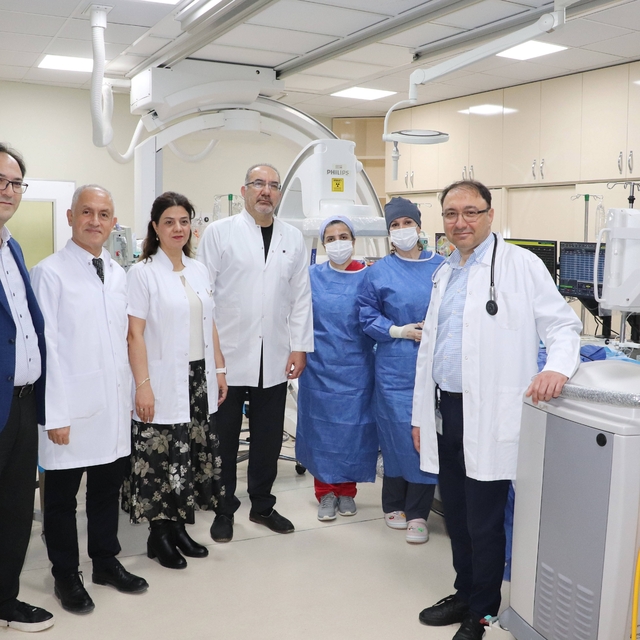GAÜN Çocuk Hastanesi'nde bölgenin ilk pediatrik EPS ünitesi hizmete girdi