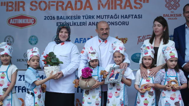 Balıkesir'de Türk Mutfağı Hastası etkinliklerle kutlandı