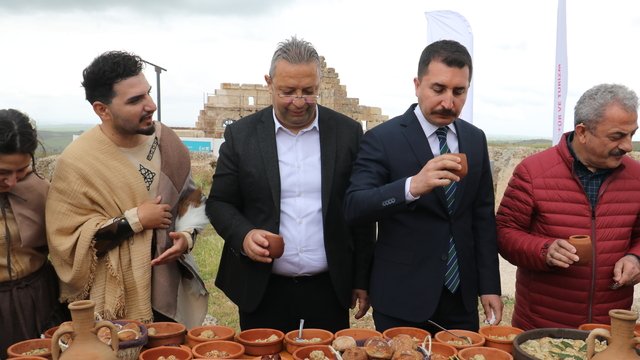Roma'nın antik lezzetleri Zerzevan Kalesi'nde yeniden pişirildi