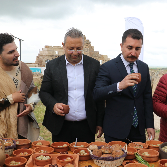 Roma'nın antik lezzetleri Zerzevan Kalesi'nde yeniden pişirildi