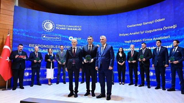 Ticaret Bakanlığı'ndan GSO'ya URGE ödülü