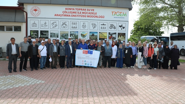 Eskişehir'den Konya'ya teknik gezi
İklim dostu tarım modelleri mercek altında