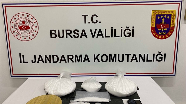 Bursa'da uyuşturucu operasyonunda 1 zanlı tutuklandı