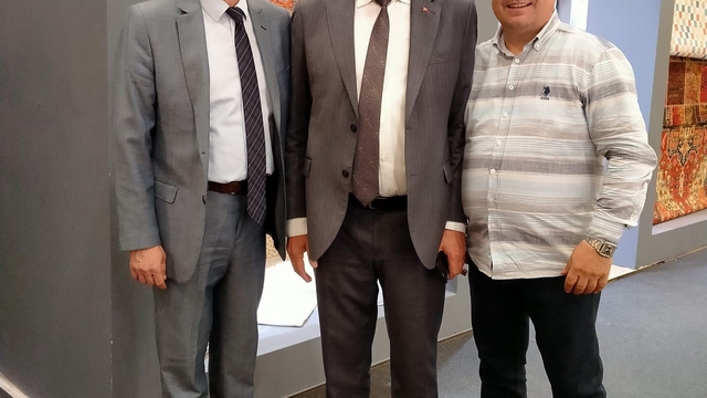 Başkan Kumral'dan HOMETEX'te Babadağlı firmaları ziyaret etti