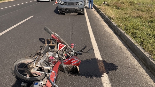 Mardin'de otomobil ile motosiklet çarpıştı: 1 ölü