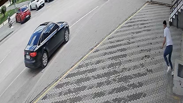 Gaziantep'te silahlı kavga kamerada; 1 yaralı