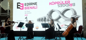 Edirne Bienali, 'Köprüler' temasıyla kapılarını açtı