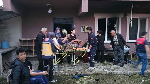 Benzinle soba yakmak isterken ölümden döndüler: 4 yaralı