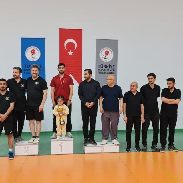 İnönü Üniversitesi, Masa Tenisi Kurumlar Ligi'nde Malatya ikincisi oldu
