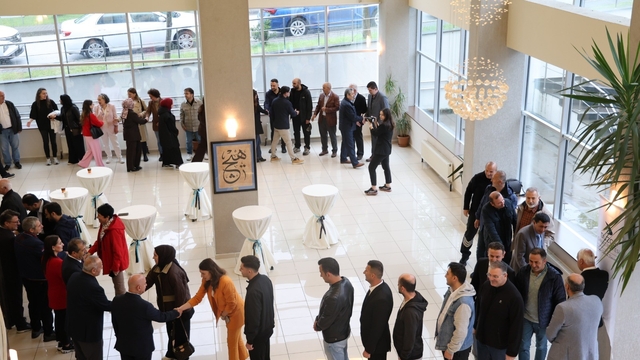 Düzce Üniversitesi'nde bayramlaştı