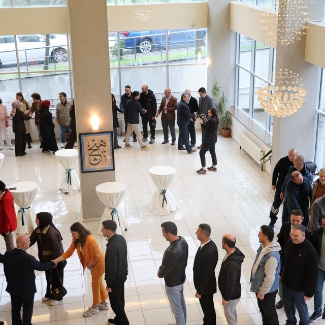 Düzce Üniversitesi'nde bayramlaştı