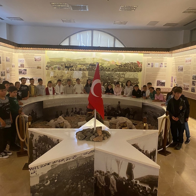 Öğrenciler Müze Haftası'nda tarihle buluştu