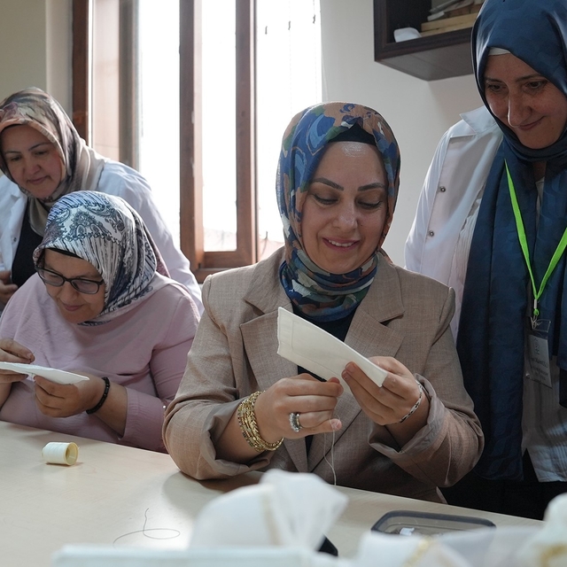 Kahramanmaraş'ta kadınların emeği beğeni topladı