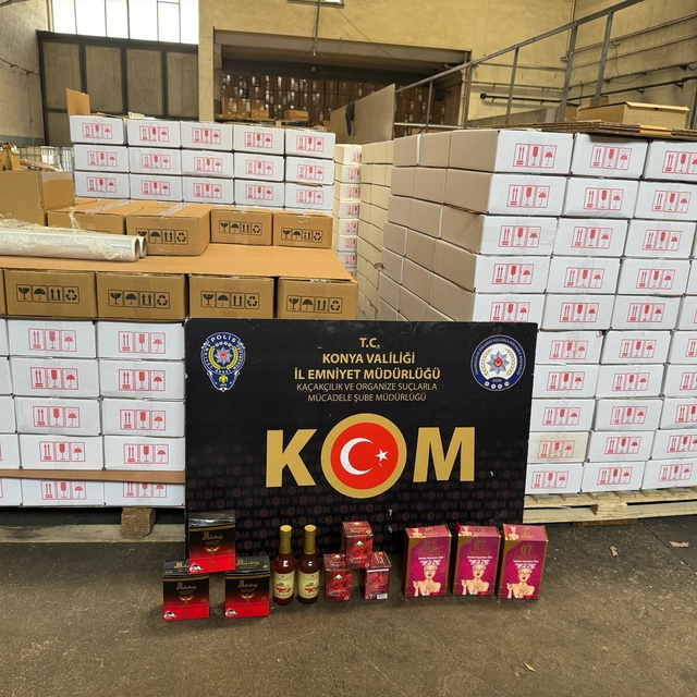 Konya'da 20 milyon TL'lık cinsel içerikli ürün ele geçirildi; 1 gözaltı