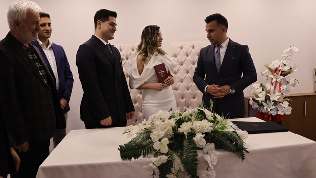 Milli Aile Haftası'nda anlamlı nikâh
