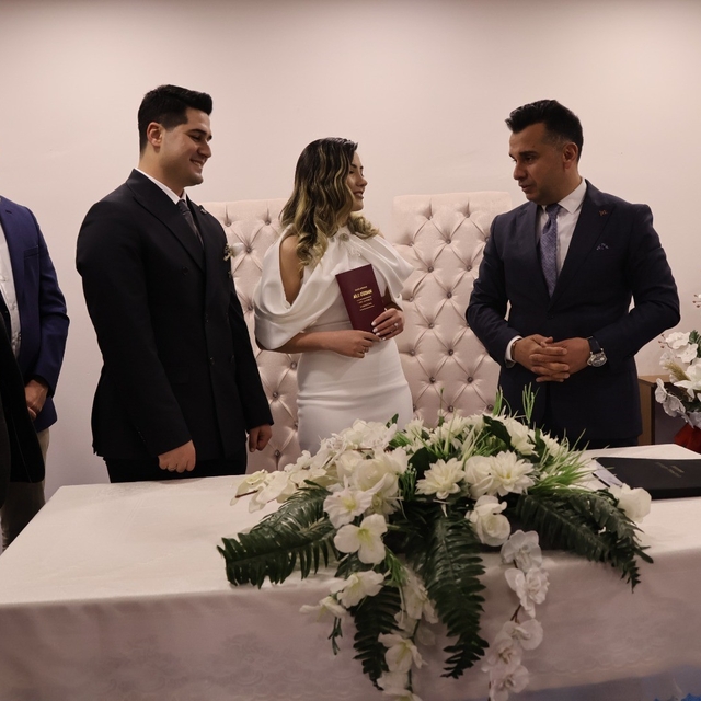 Milli Aile Haftası'nda anlamlı nikâh