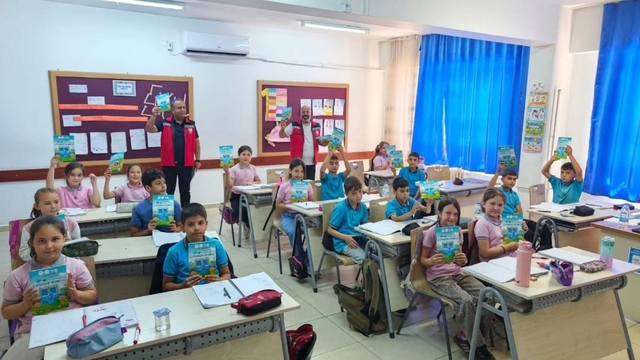 Çine'de öğrencilere su verimliliğinin önemi anlatıldı