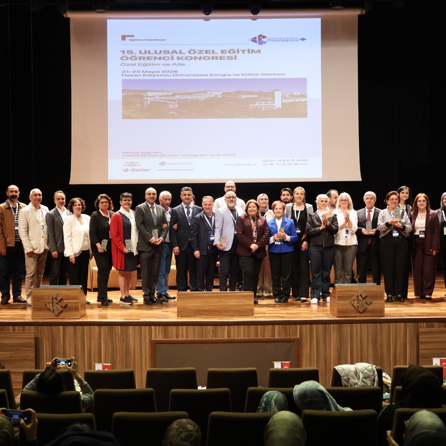 Hasan Kalyoncu Üniversitesi'nde '15. Ulusal Özel Eğitim Öğrenci Kongresi' g...