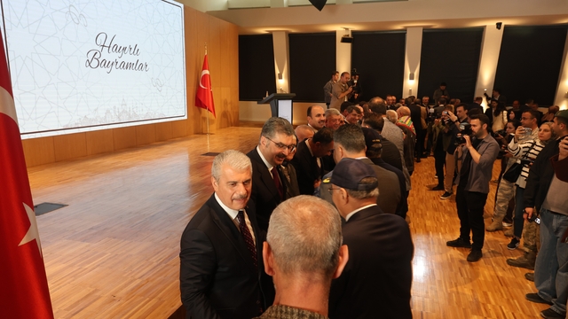 Konya'da protokol bayramlaştı