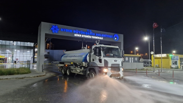 Aydın Büyükşehir'den otobüs terminallerinde bayram hazırlığı