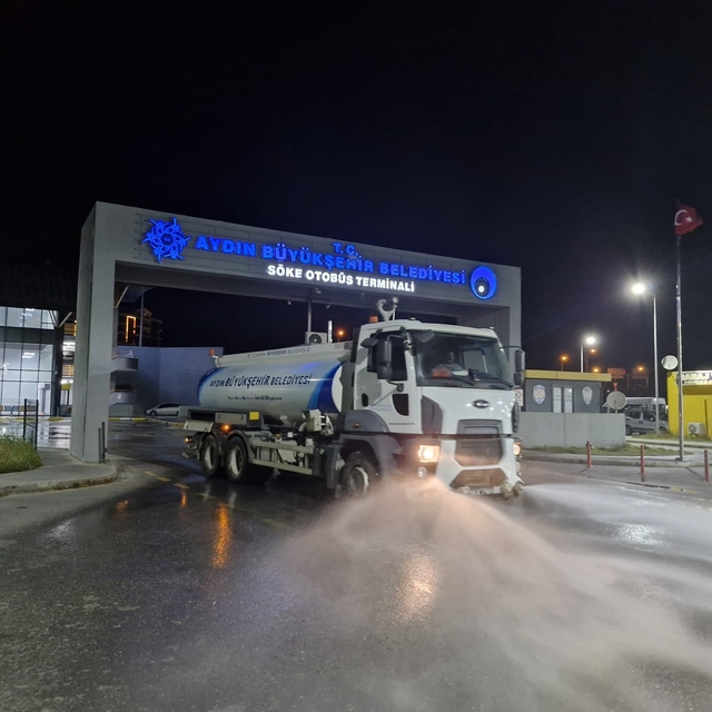 Aydın Büyükşehir'den otobüs terminallerinde bayram hazırlığı