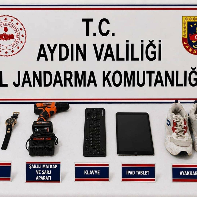 Komşusunun evini soyan şüpheli yakalandı