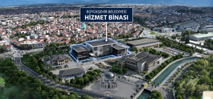 Sakarya Büyükşehir Belediyesi'nin yeni hizmet binasının detayları ve görsel...