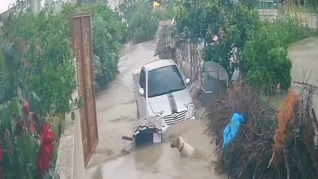 Hatay'da selde kaybolan 2 kişi aranıyor (2)