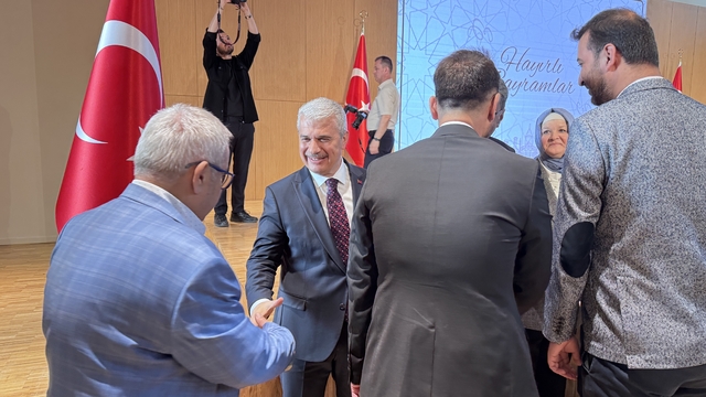 Konya'da bayramlaşma programı düzenlendi