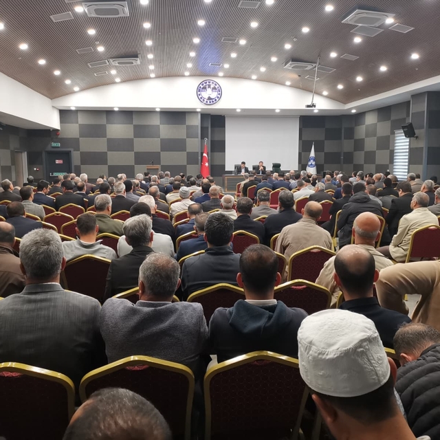 Elazığ'da din görevlileri bayram öncesi bir araya geldi