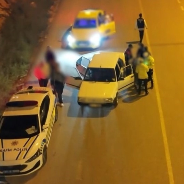 Gaziantep'te 'Narko-Alan' uygulaması: 75 araca 3 milyon TL ceza