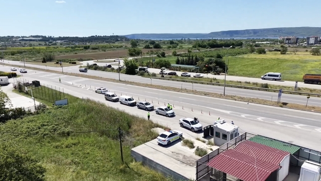 Çanakkale'de Kurban Bayramı trafiğine hazırlık: 358 personel çalışacak