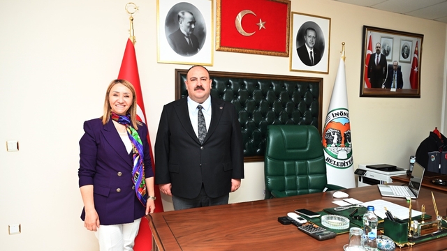 Başkan Tekin'den İnönü'ye ziyaret