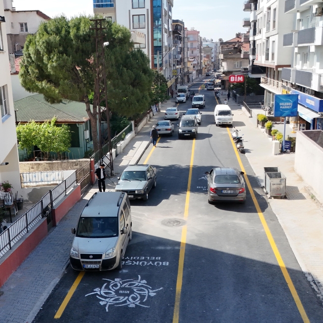 Aydın Büyükşehir'den Söke'de yol çalışması