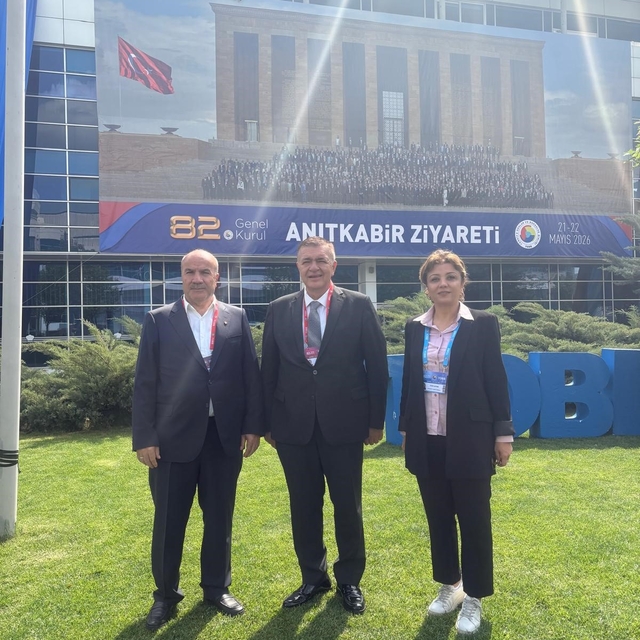 GTB heyeti, TOBB 82'inci genel kuruluna katıldı