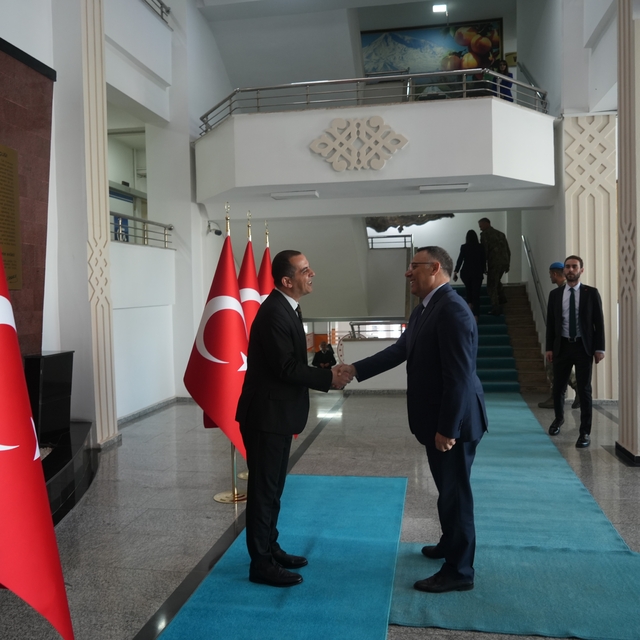 Iğdır'da bayramlaşma programı düzenlendi