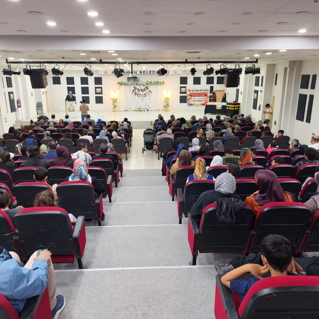 4-6 yaş Kur'an Kursu öğrencilerinden yılsonu programı