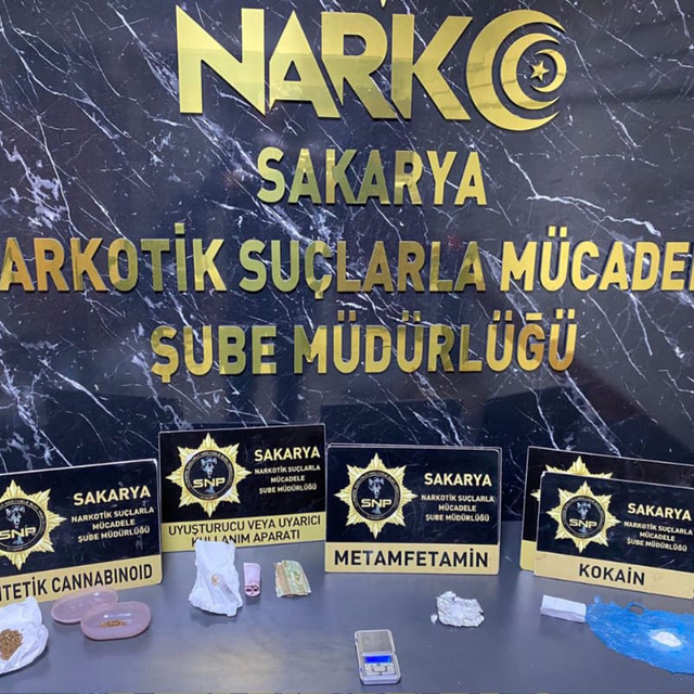 Sakarya'da uyuşturucu operasyonu: 2 tutuklama