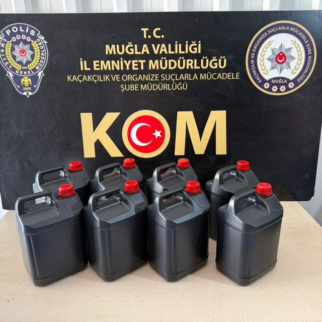 Muğla'da bayram tatili öncesi sahte alkol operasyonu