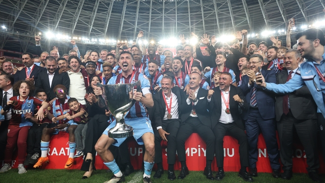 Trabzonspor, Ziraat Türkiye Kupası'na kavuştu