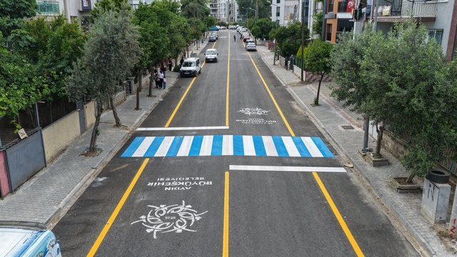 Büyükşehir, Fidanlık Caddesi'ni yeniledi
