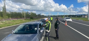 Ulaş'ta bayram öncesi trafik denetimleri artırıldı