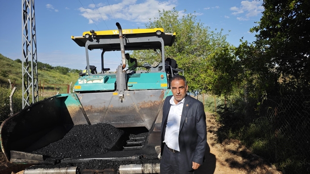 Kahta'da Millet Bahçesi yolu nihayet açılıyor