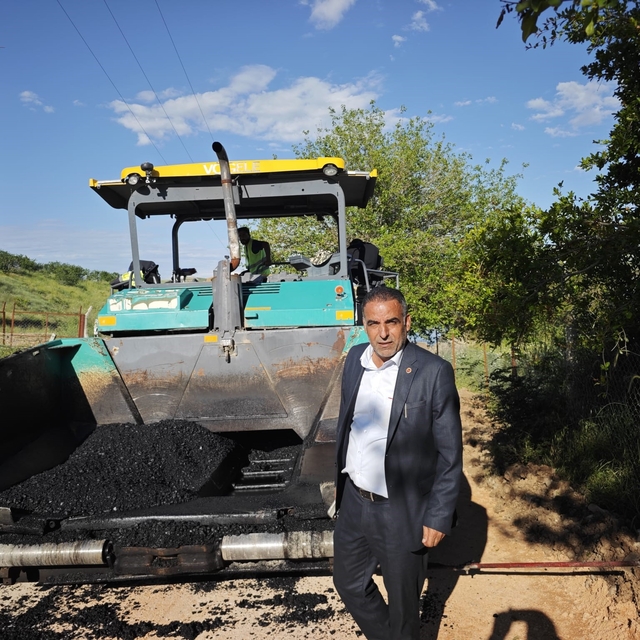 Kahta'da Millet Bahçesi yolu nihayet açılıyor
