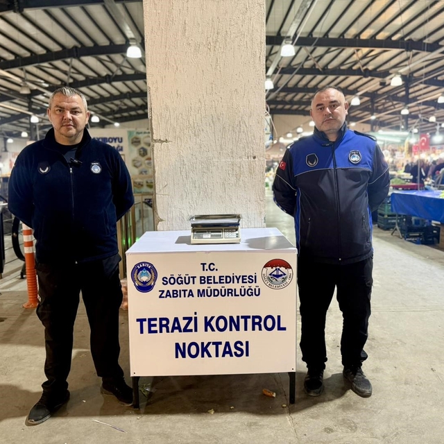 Bilecik'te terazi kontrol noktası hizmeti başladı