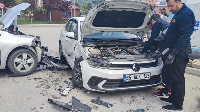 Van'da trafik kazası: 1 yaralı